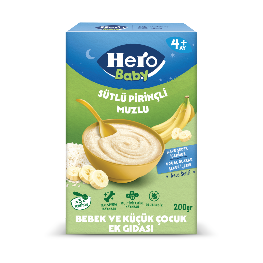 Sütlü Pirinçli Muzlu